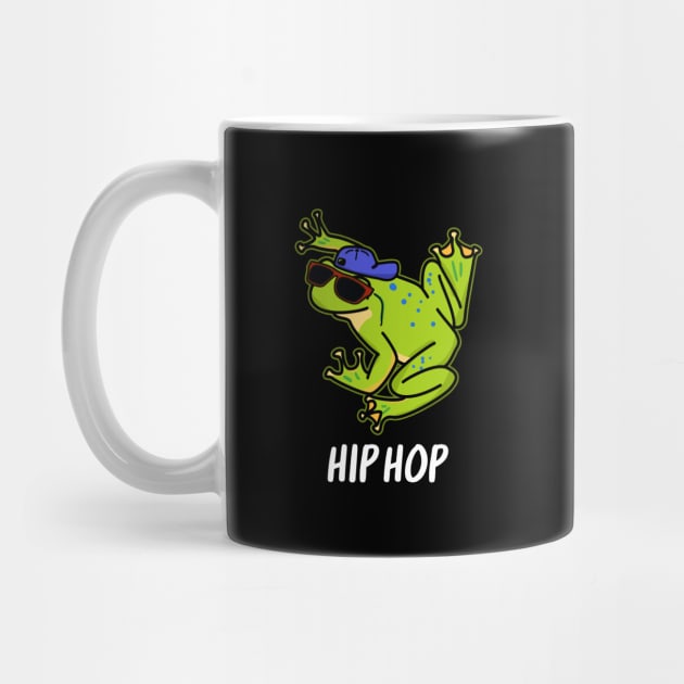 Hip Hop Cute Frog Pun by punnybone